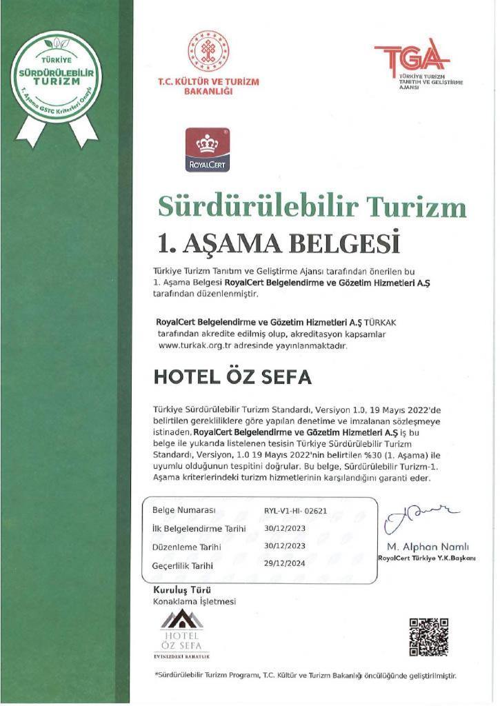 Hotel Oezsefa Istambul Extérieur photo